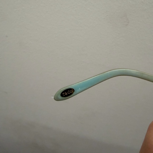 Authentic Tiffany & Co. Mint Green Eyeglasses - Picture 3 of 6